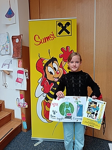 Siegerehrung Malwettbewerb Raiba